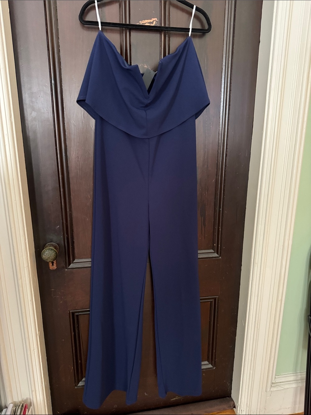 Lulus Power Of Love Navy Blue Strapless Jumpsuit - Size X-Large NWT!! - Picture 4 of 4